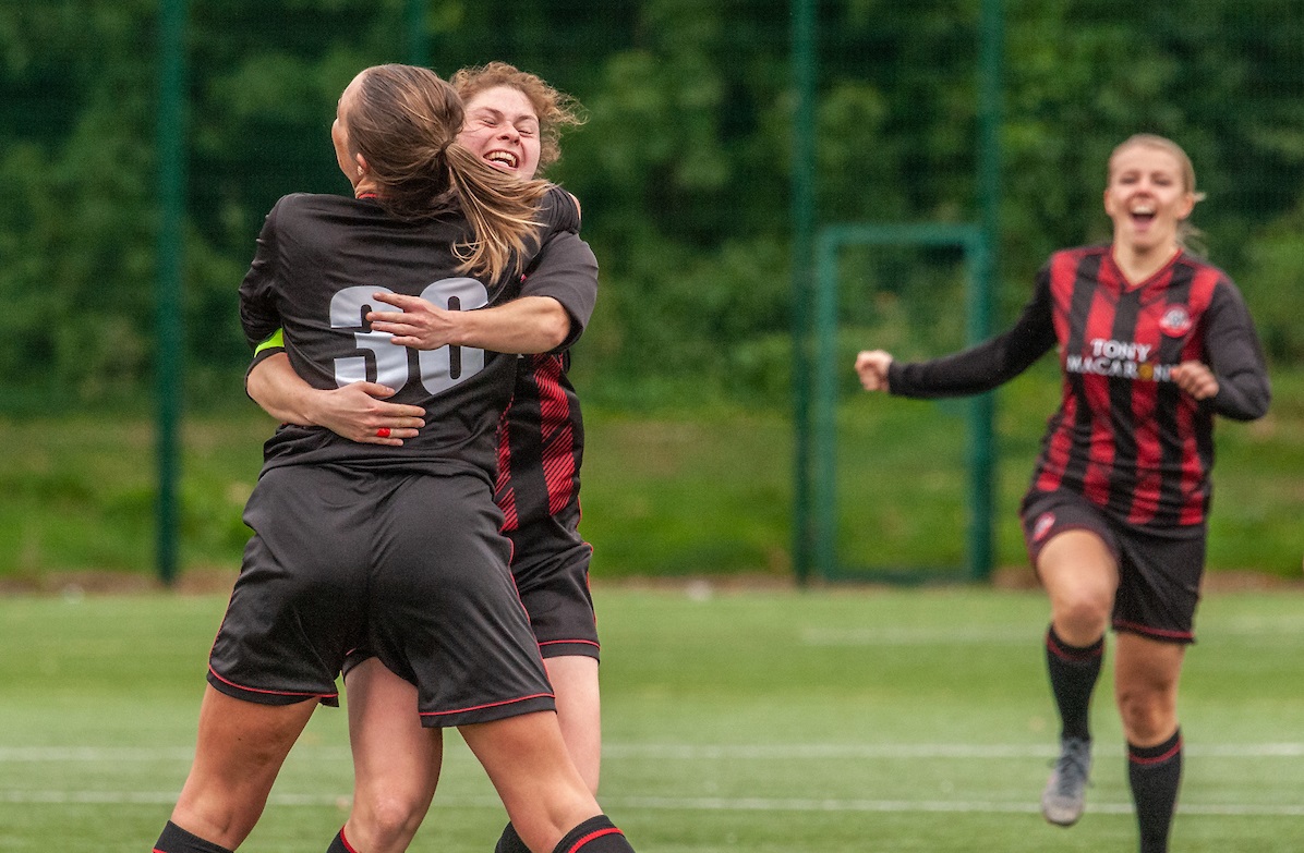 Giffnock SC Women v Airdrie Ladies – Scottish Womens Championship Cup – 25 September 2022