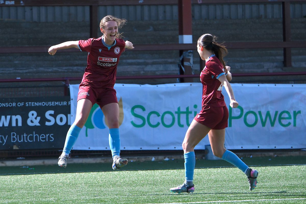 UK: Stenhousemuir v Dryburgh Athletic, ScottishPower National League Cup semi final at Ochilview Stadium, Stenhousemuir, Scotland on 12 April 2026: